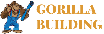 Gorilla Building Roofing & Construction Logo